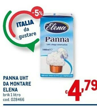Metro Elena Panna Uht Da Montare offerta