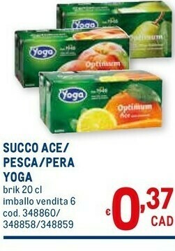Metro Yoga Optimum 70% Di Pesca offerta