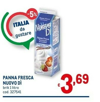 Nuovo Di Panna Fresca
