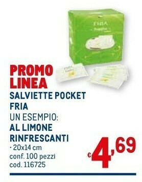 Fria Salviette Pocket