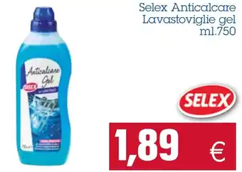 Selex Anticalcare Lavastoviglie gel ml. 750