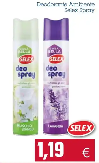 Selex Deodorante Ambiente Spray