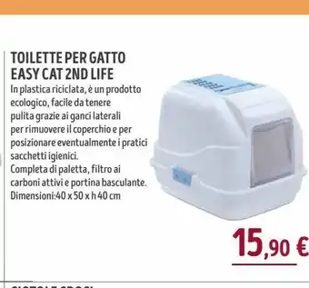 Il Gigante Toilette per gatto easy cat 2nd life offerta