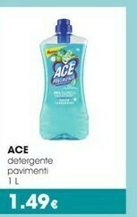 Tigotà Ace Detergente Pavimenti offerta