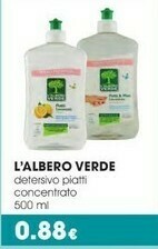 Tigotà L'albero Verde Detersivo Piatti Concentrato offerta