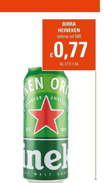 Basko Heineken Birra Lattina offerta