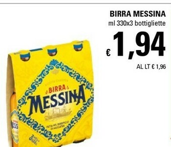 Basko Messina Birra 330 G(ml) offerta