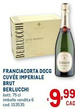 Metro Berlucchi - Cuvèe Imperiale Brut Franciacorta DOCG offerta