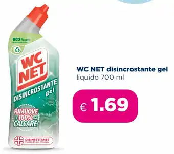 Acqua & Sapone WC Net Disincrostante gel liquido 700 ml offerta