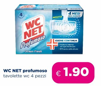 Acqua & Sapone WC Net Profumoso tavoletta wc 4 pezzi offerta