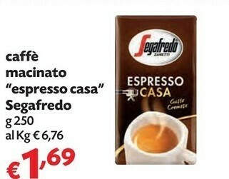 Pam Segafredo Caffè offerta