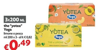 Pam Yoga succhi offerta