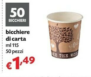 Panorama Bicchieri di plastica offerta