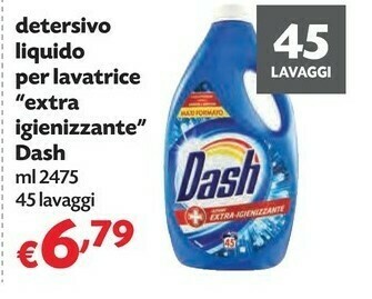 Panorama Dash Detersivo lavatrice offerta