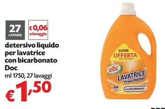 Pam Detersivo lavatrice offerta