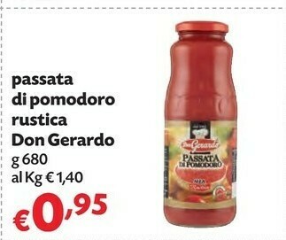 Pam Don gerardo Passata di pomodoro offerta