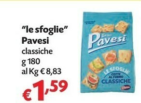 Pam Pavesi Crackers offerta