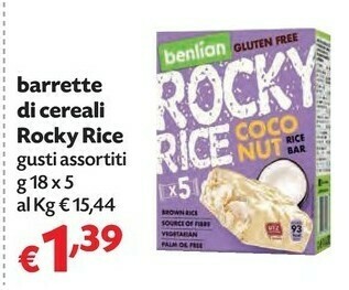 Pam Coco Barrette proteiche offerta