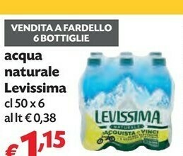 Pam Levissima Acqua offerta