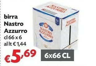 Pam Nastro Azzurro Birra offerta