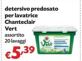 Pam Chanteclair Detersivo lavatrice offerta