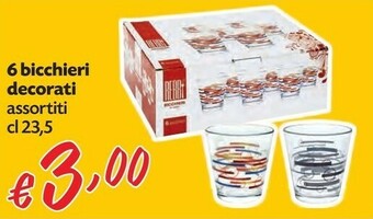 Pam Bicchieri offerta