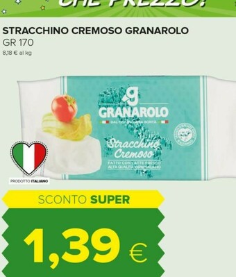 Tigre Granarolo Stracchino Cremoso 170 G(ml) offerta
