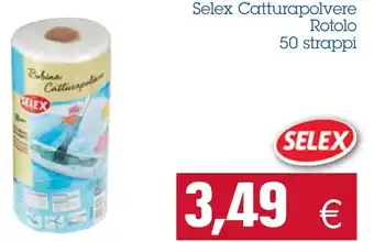 Selex Catturapolvere Rotolo 50 strappi