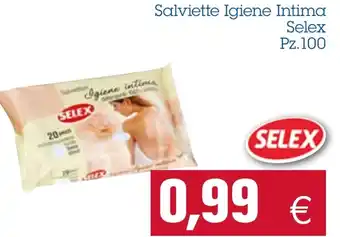 Selex Salviette Igiene Intima Pz.100