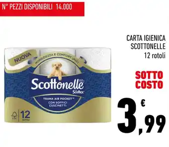 Conad Scottonelle Carta Igienica 12 rotoli offerta