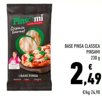 Conad Pinsami Base Pinsa Classica 230 g offerta