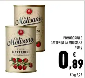 Conad La Molisana Pomodorini e Datterini 400 g offerta