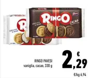 Conad Pavesi Ringo 330 g offerta