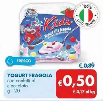 MD Discount Yogurt Fragola 120 g offerta