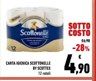 Conad Scottonelle Carta Igienica By Scottex 12 rotoli offerta