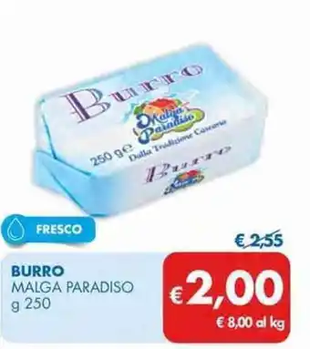 MD Discount Malga Paradiso Burro 250 g offerta