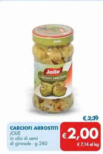 MD Discount Jolie Carciofi Arrostiti 280 g offerta