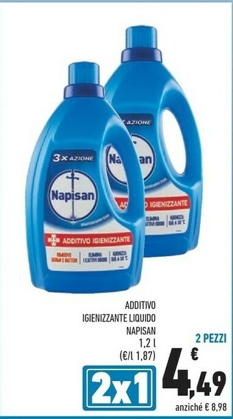 Conad Napisan Additivo Igienizzante Liquido offerta
