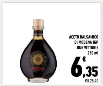Conad Aceto Balsamico Di Modena IGP Due Vittorie 250 ml offerta