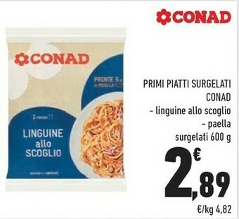 Conad Findus Conad - Linguine Allo Scoglio 600 G(ml) offerta