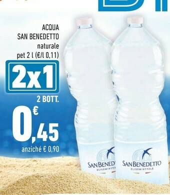 Conad San Benedetto Acqua Naturale offerta