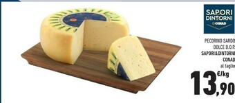 Conad Sapori & Dintorni Conad Pecorino Sardo Dolce Dop offerta