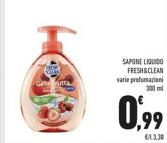 Conad Fresh & Clean Fresh&clean Sapone Liquido offerta