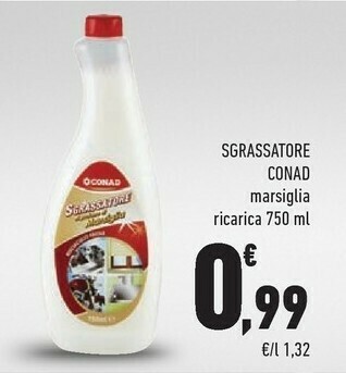 Conad Conad Sgrassatore Marsiglia offerta