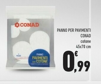 Conad Conad Panno Per Pavimenti Cotone offerta