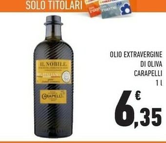 Conad Carapelli Olio Extravergine Di Oliva offerta