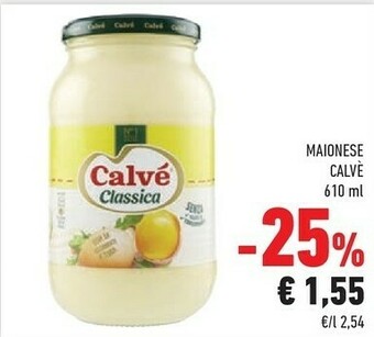 Conad Calvè Maionese offerta