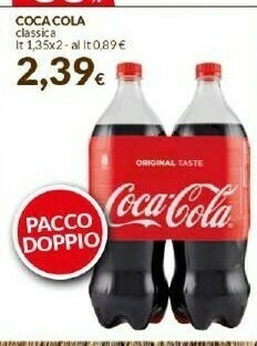Doro Supermercati Coca-Cola - Coca Cola 1350 G(ml) offerta