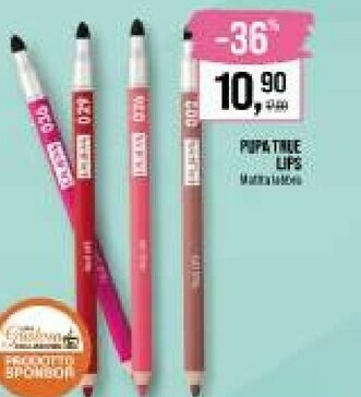 Caddy's Pupa True Lips offerta