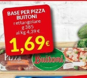 Doro Supermercati Buitoni Buitoni - Pizza Rettangolare 385 g(ml) offerta